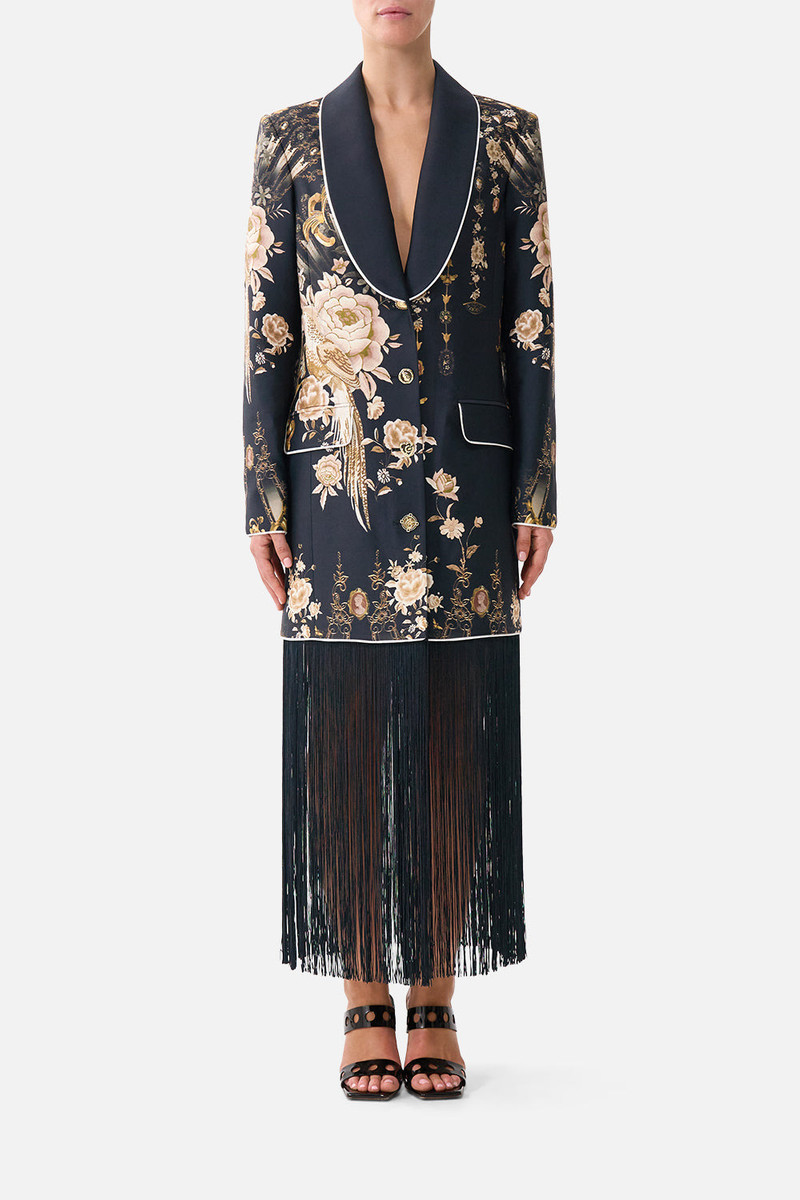 CAMILLA BLAZER WITH FRINGING outlook