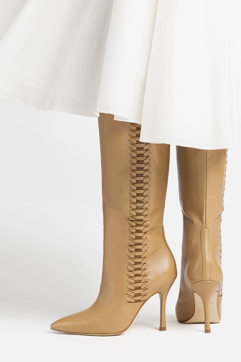 Kate Boot In Peanut Leather 6