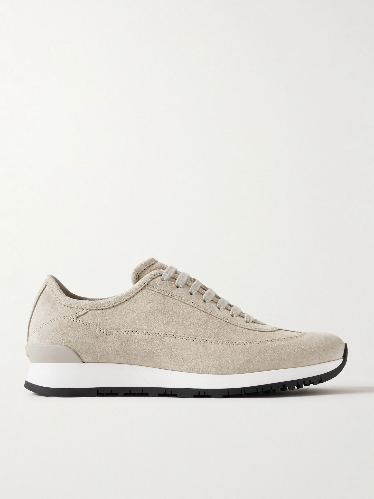 Foundry II Suede Sneakers Beige - 1