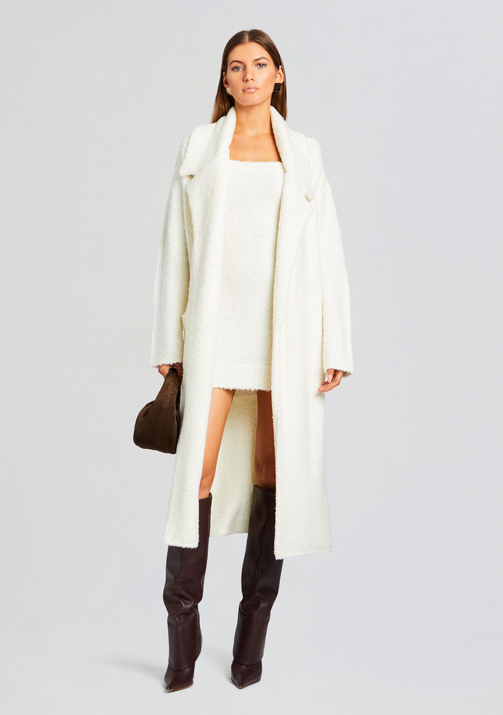 ATHENA BOUCLE ROBE - 2