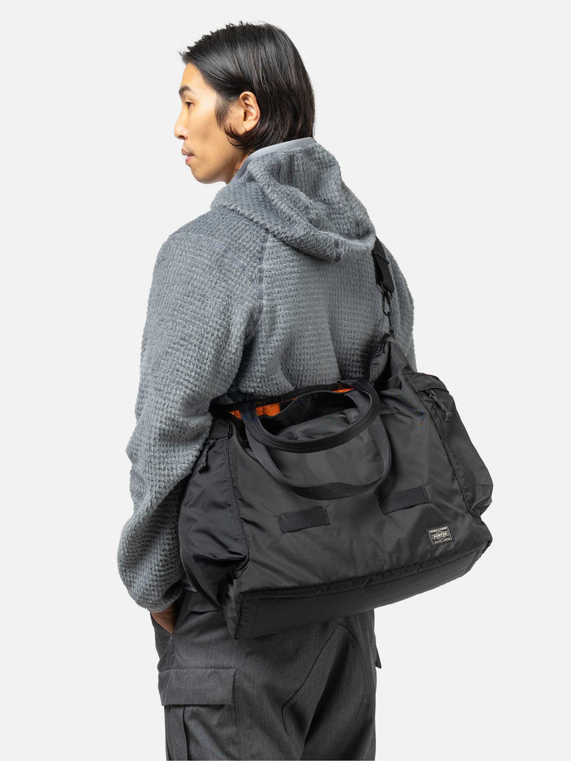 PORTER Force 2Way Tote Bag Black outlook