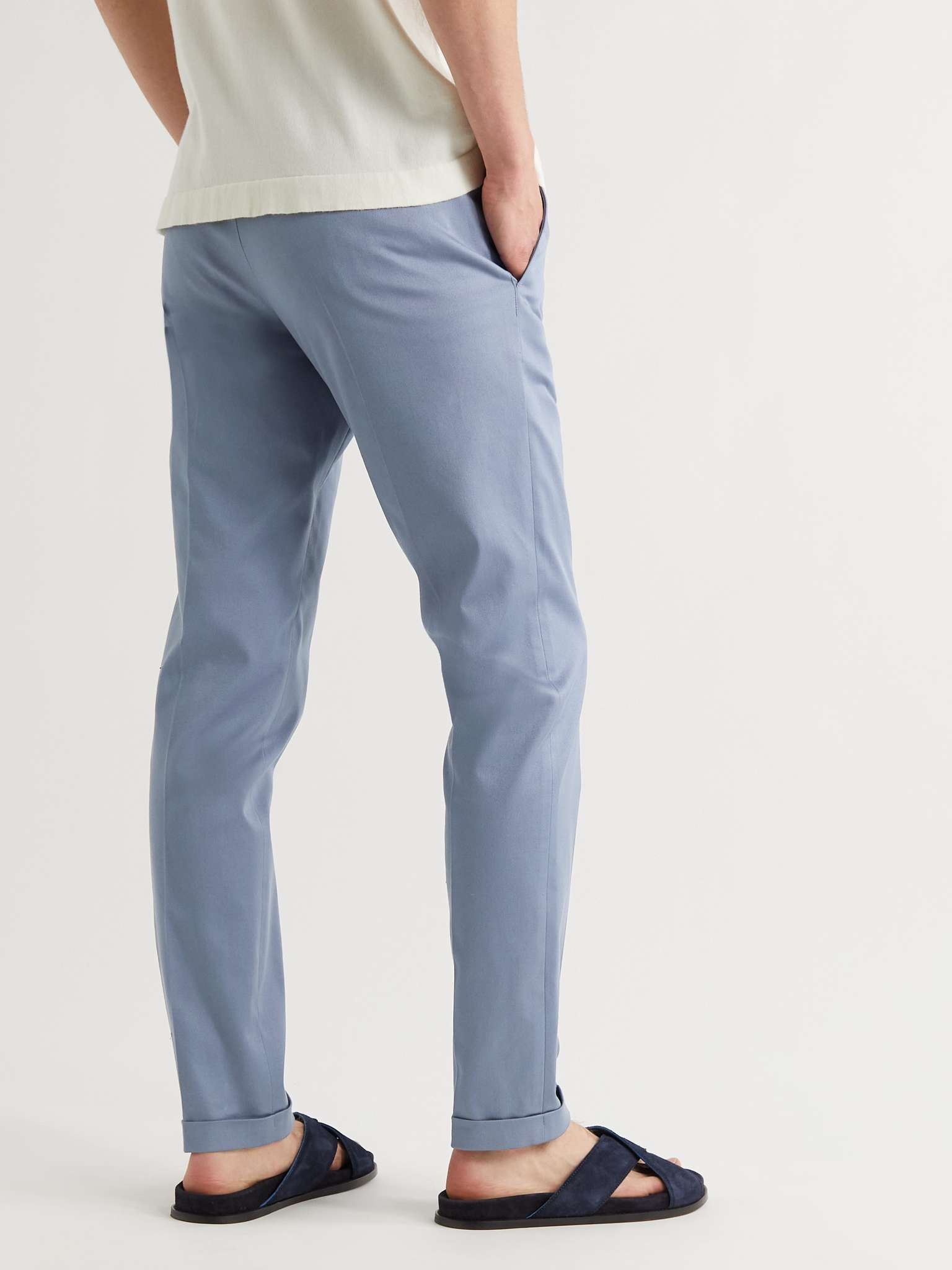 Organic Cotton-Twill Trousers - 4