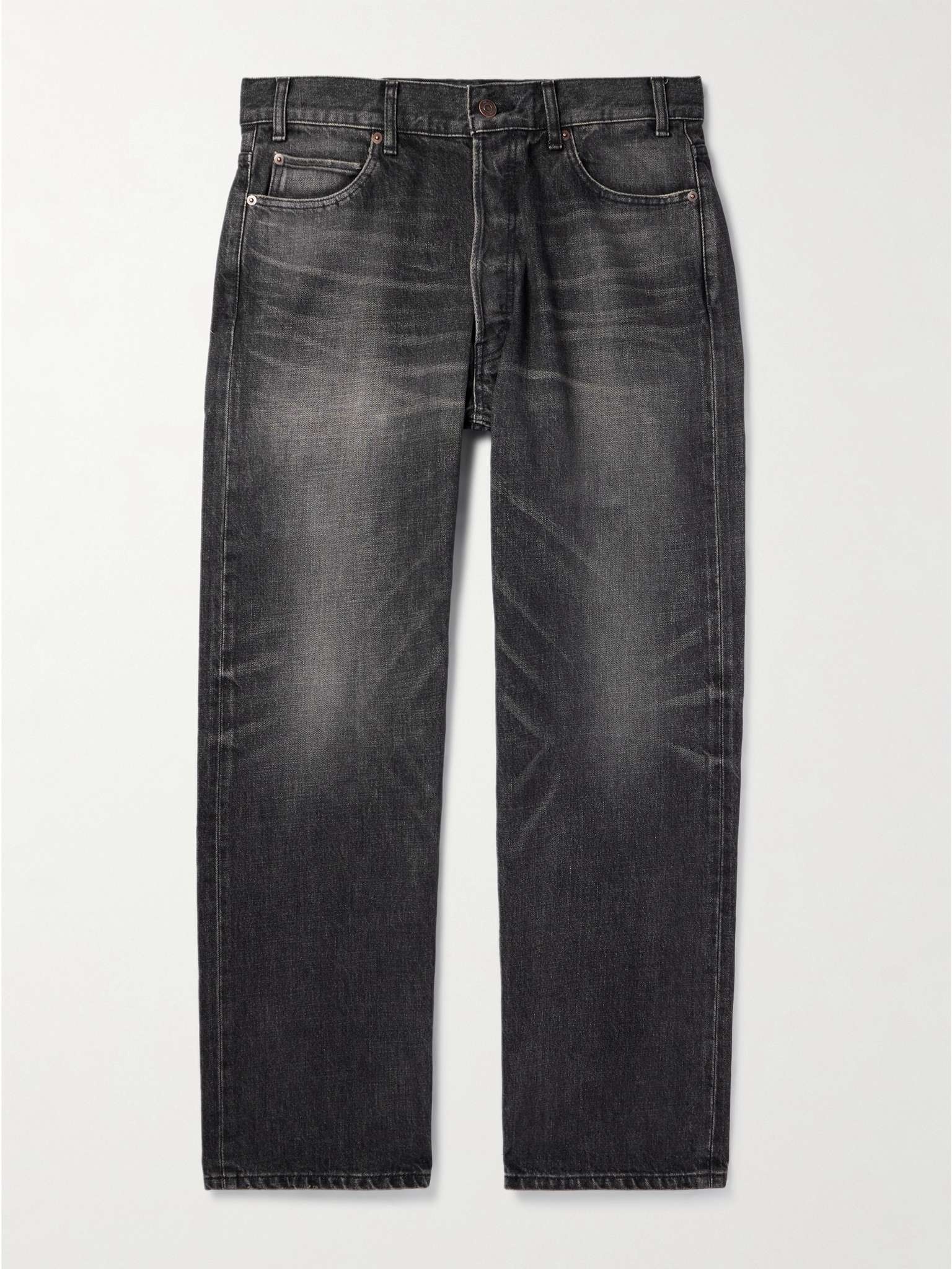 lou jeans in black ice rinse denim