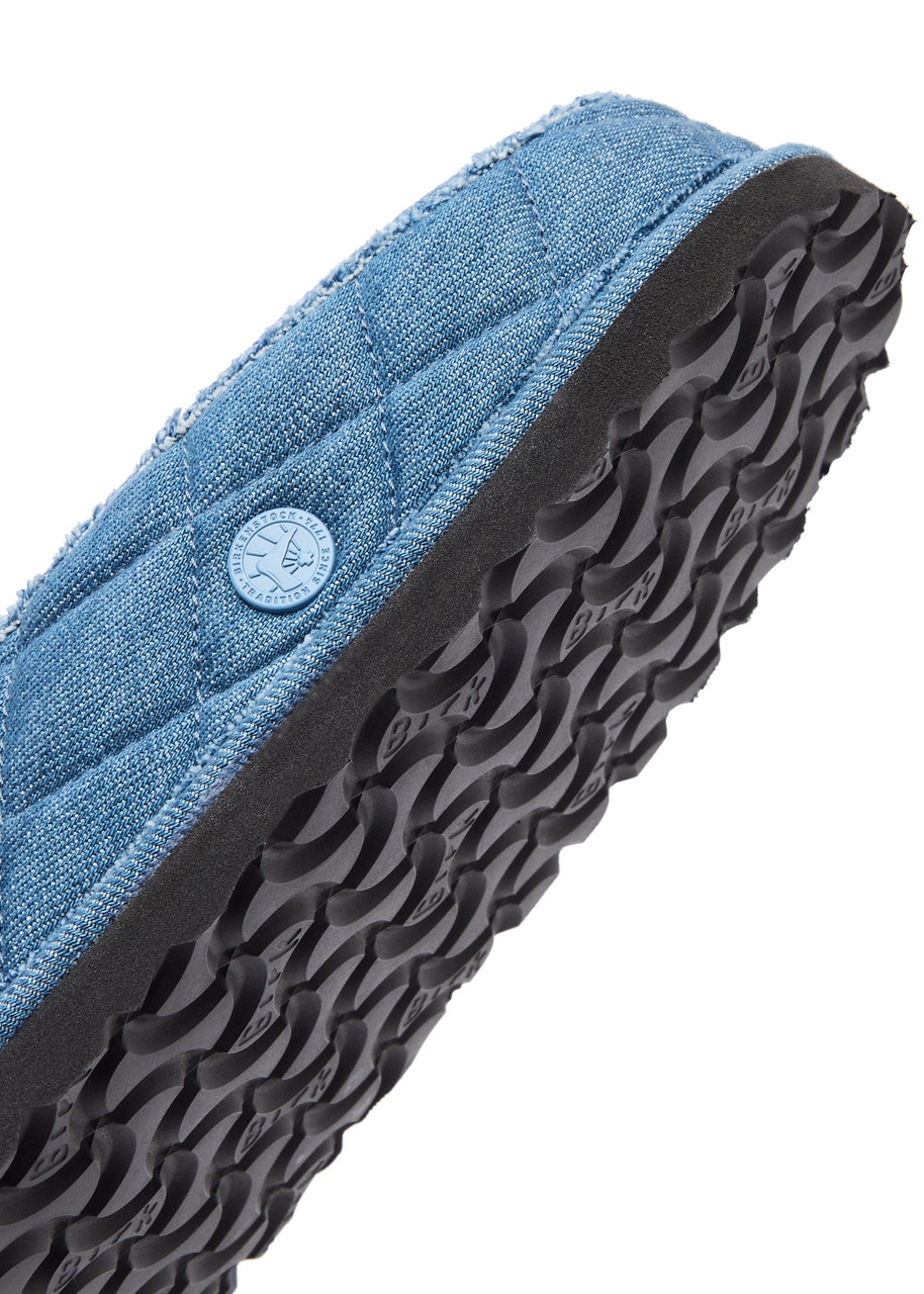 Birkenstock 1774 1774 Eliscu Quilted Denim Sliders - 4