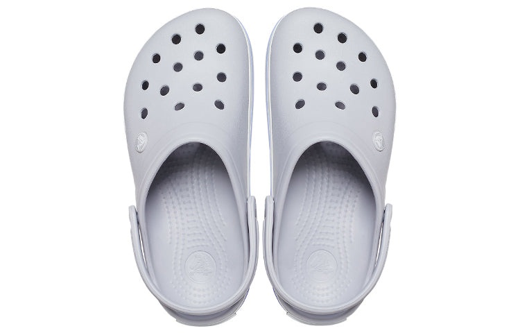 Crocs Crocband Lightweight Wear-Resistant Unisex Gray Sandals 11016-1FH - 5