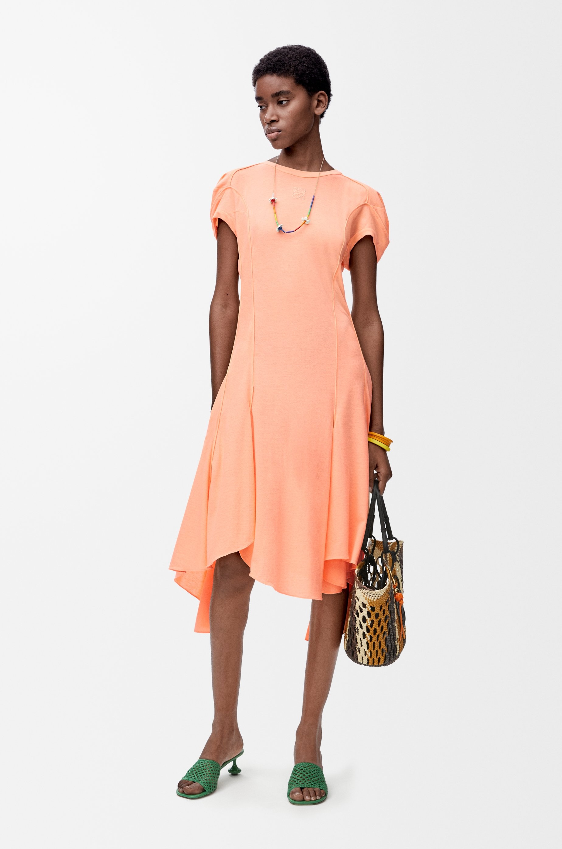 Dress in cotton blend - 2