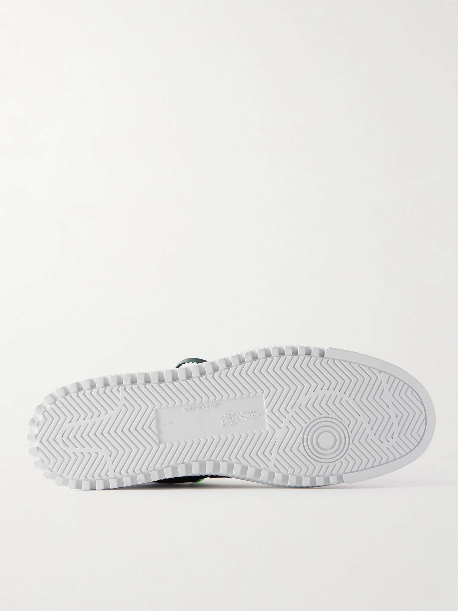 3.0 Off Court Supreme Suede, Leather and Shell High-Top Sneakers - 7