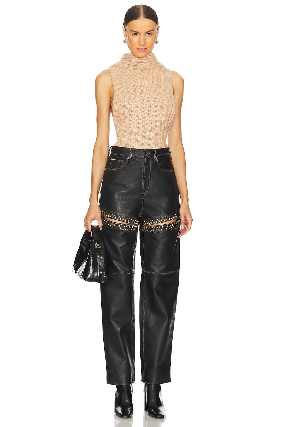 Sleeveless Twisted Top - 4