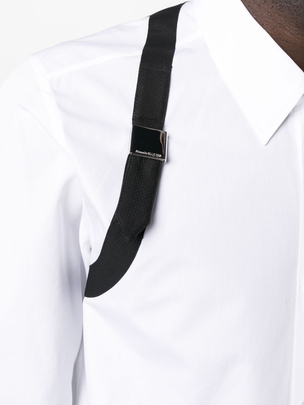 Harness cotton poplin shirt - 5