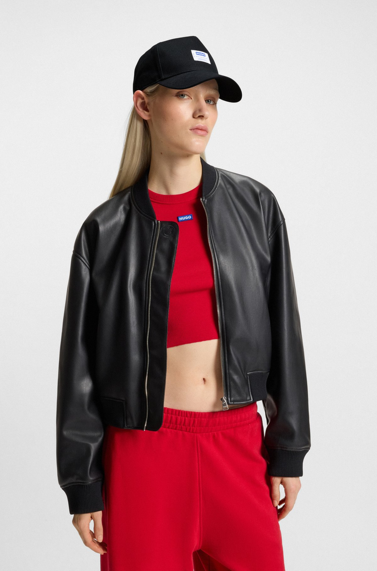 COTTON-TWILL CAP WITH LOGO LABEL - 4