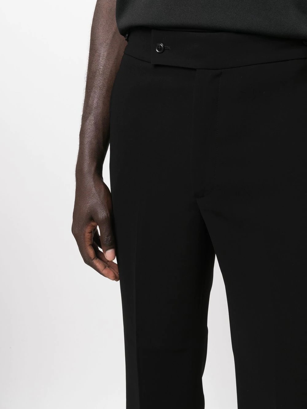 mid-rise tailored trousers - 5