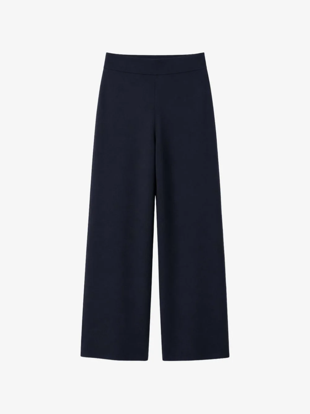 wide-leg darted trousers - 1