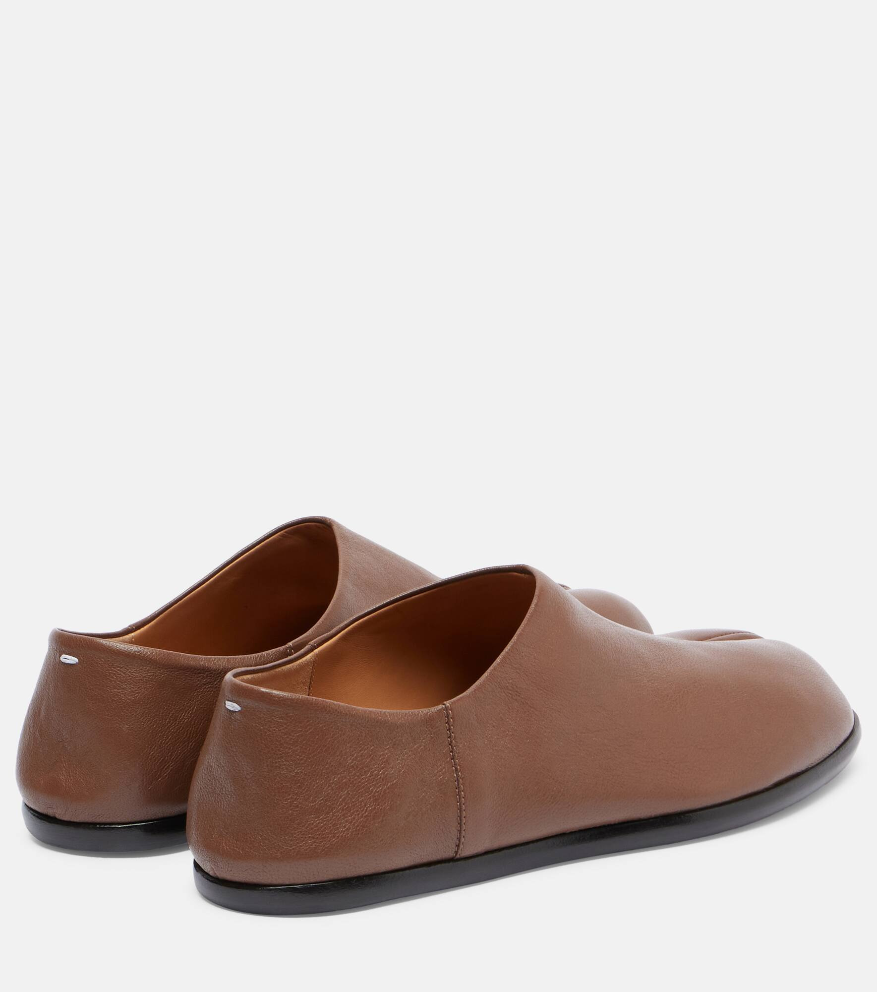 Tabi Babouche leather slip-on shoes - 2