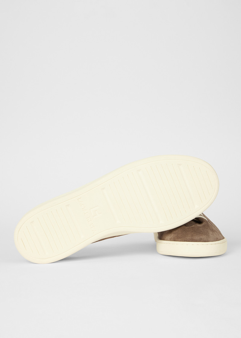 Paul Smith Dark Taupe Suede 'Tripp' Trainers outlook