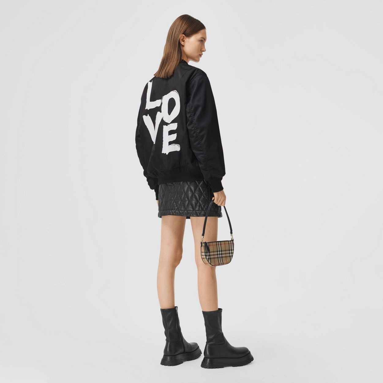 Love Print ECONYL® Bomber Jacket - 2