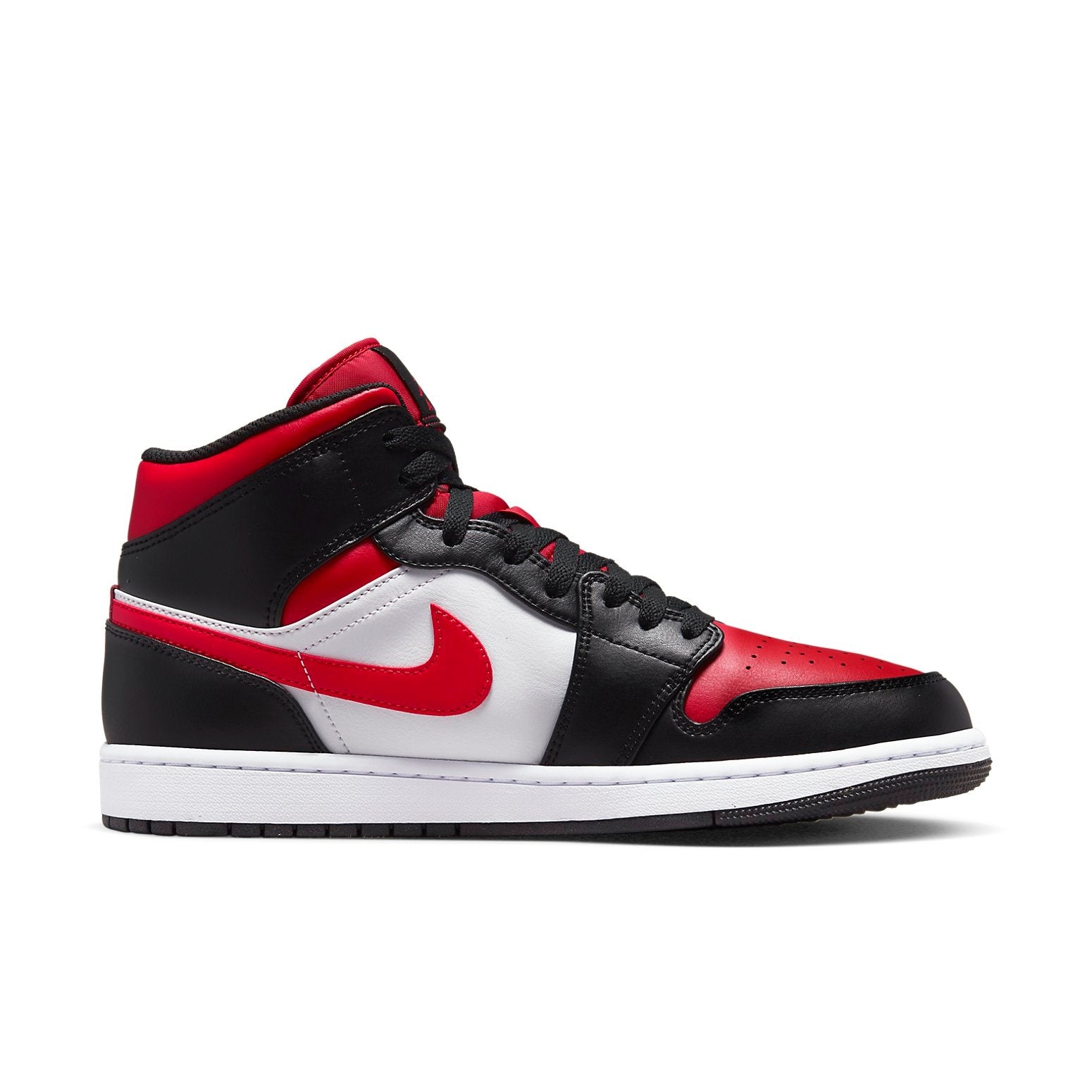 Air Jordan 1 Mid 'Bred Toe' 554724-079 - 2