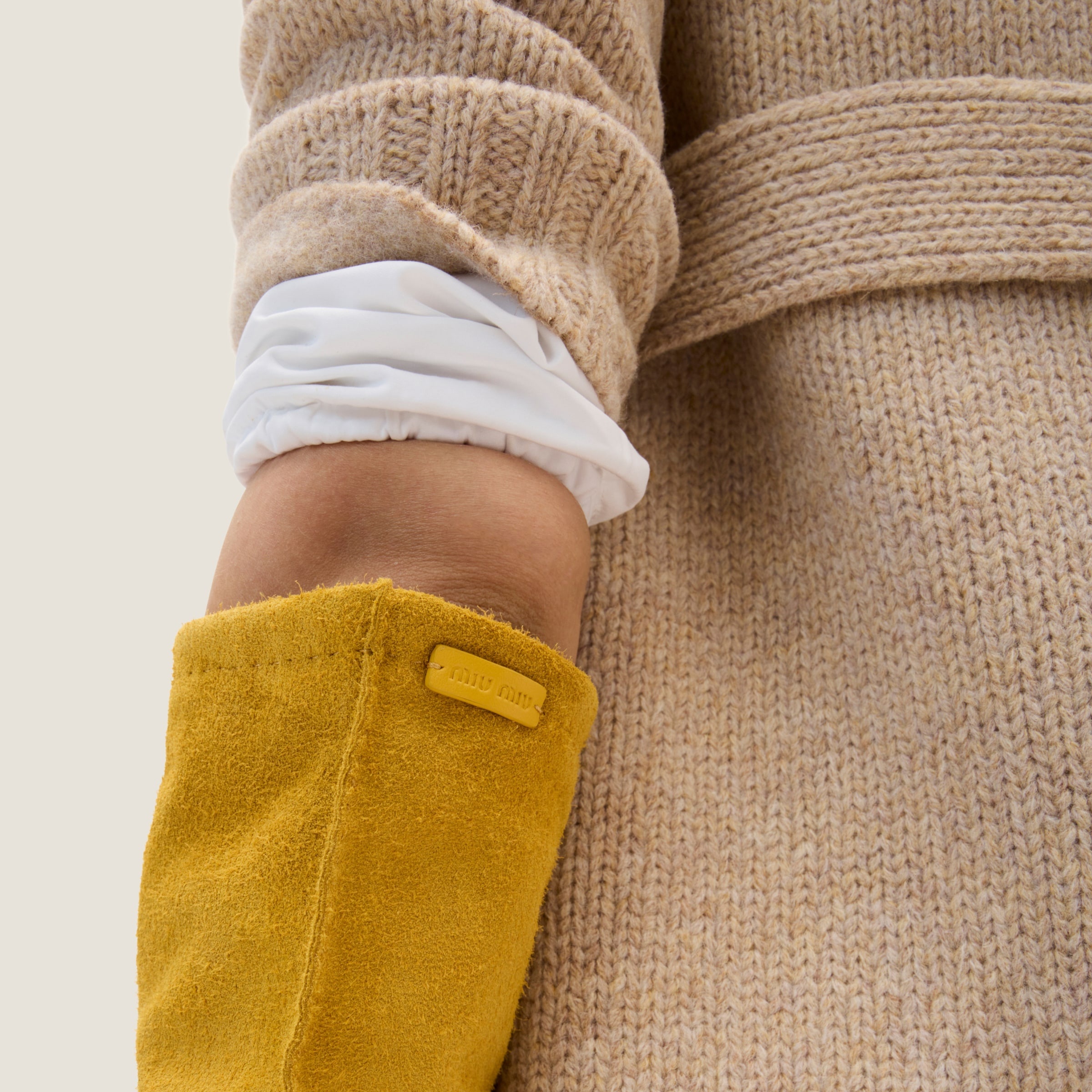 Suede gloves - 4