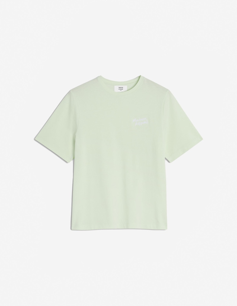 MAISON KITSUNE HANDWRITING COMFORT TEE-SHIRT - 1