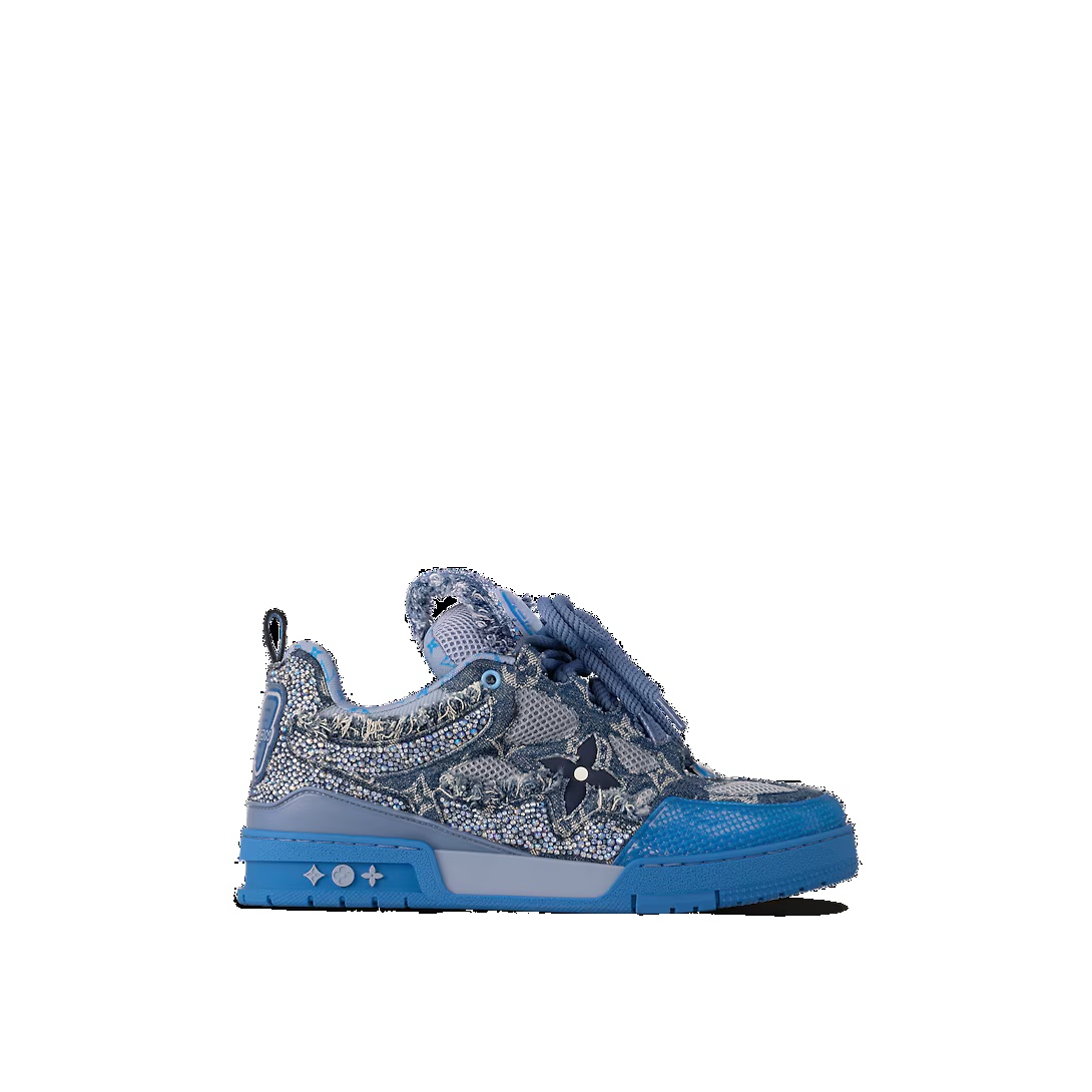 LOUIS VUITTON LV Skate Sneakers 'Blue' 1ABMH9 - 2