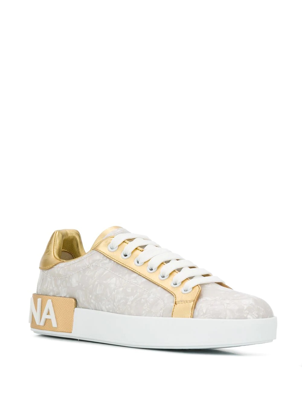 Portofino mother-of-pearl print sneakers - 2