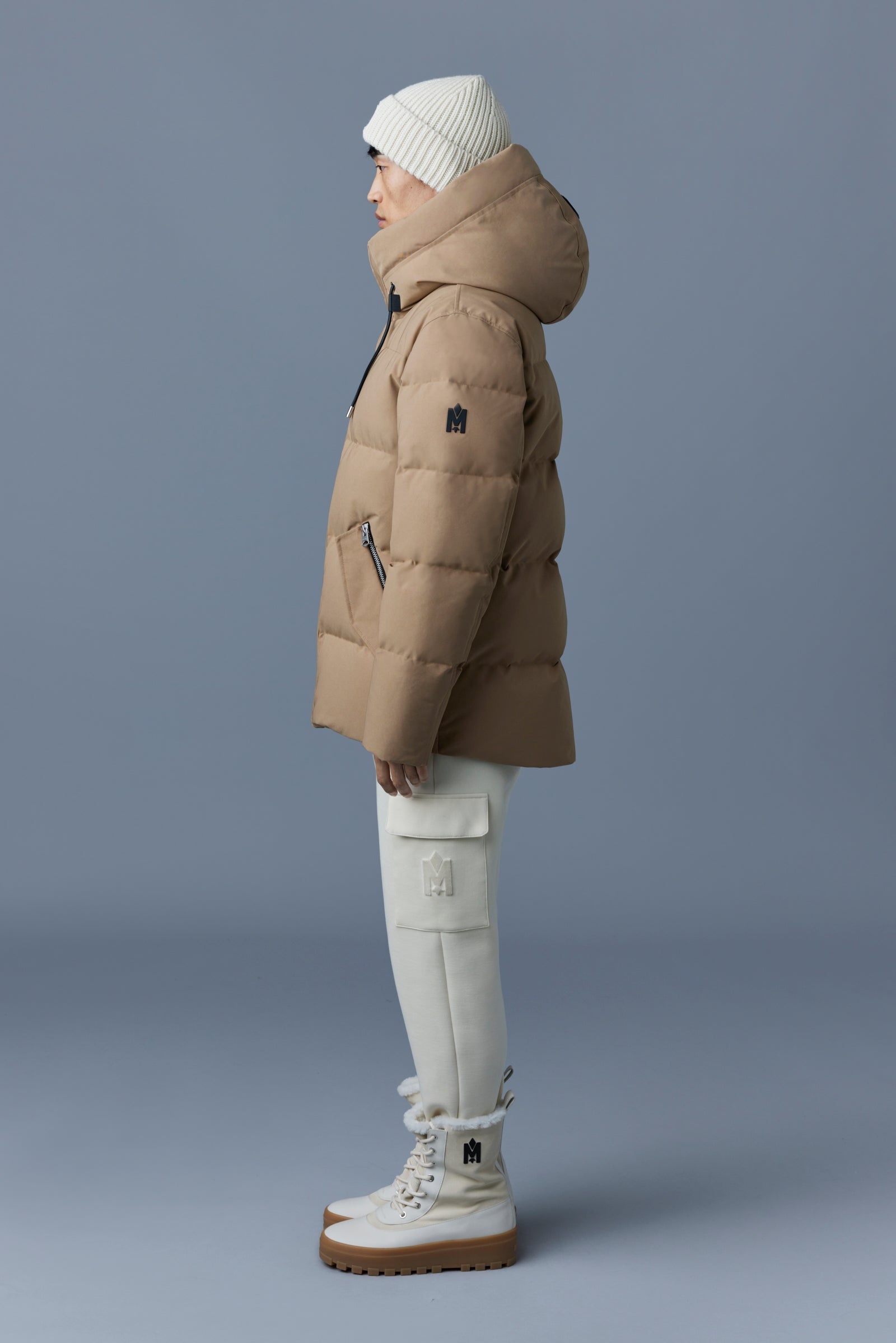 GRAYDON 2-in-1 lustrous light down jacket - 3