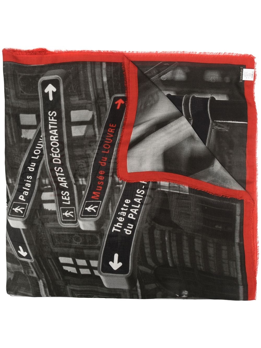 street sign scarf - 1