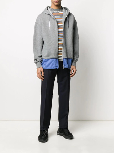 Marni layered zip hoodie outlook