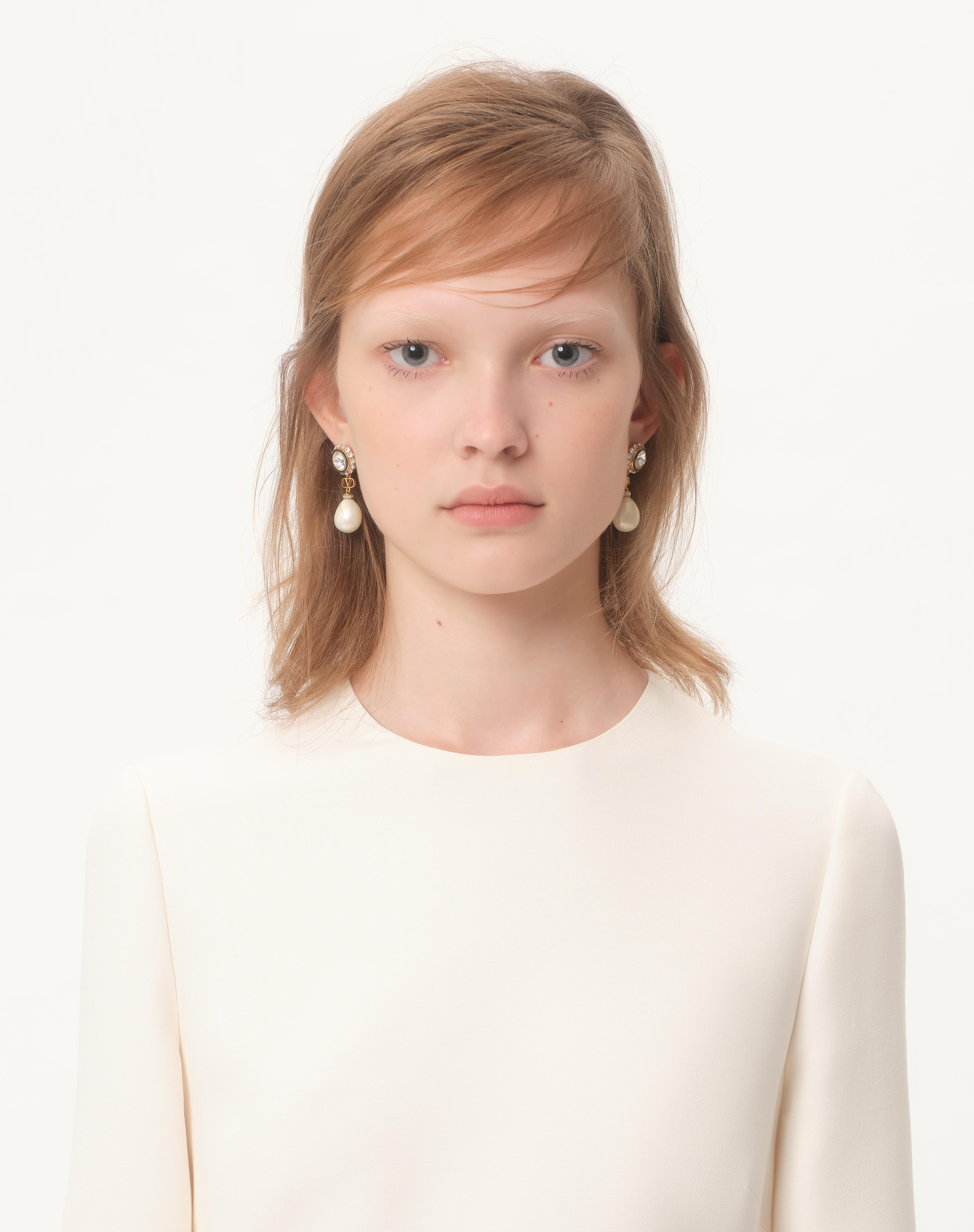 CREPE COUTURE MIDI DRESS - 3