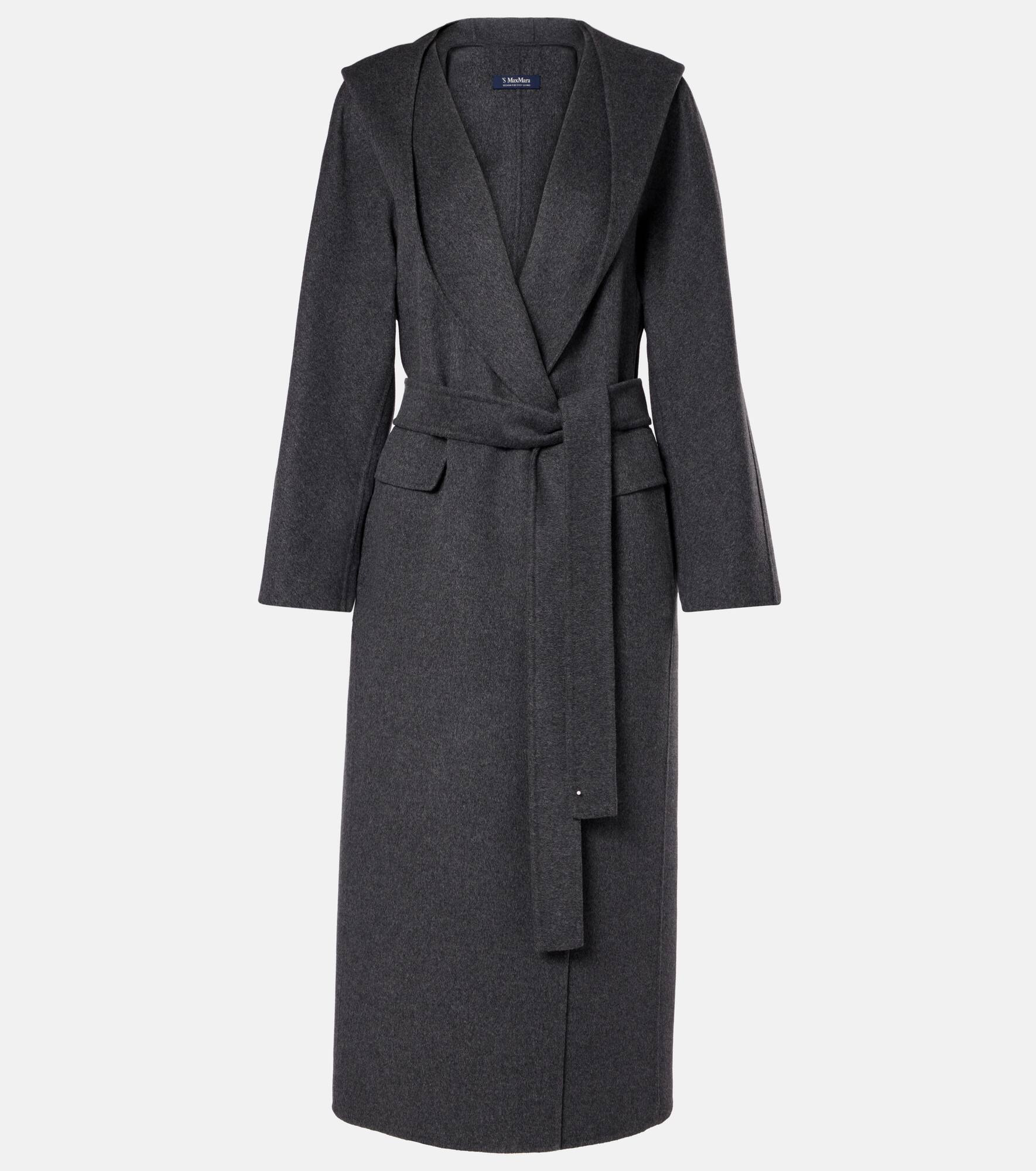 Cassia wool wrap coat - 1