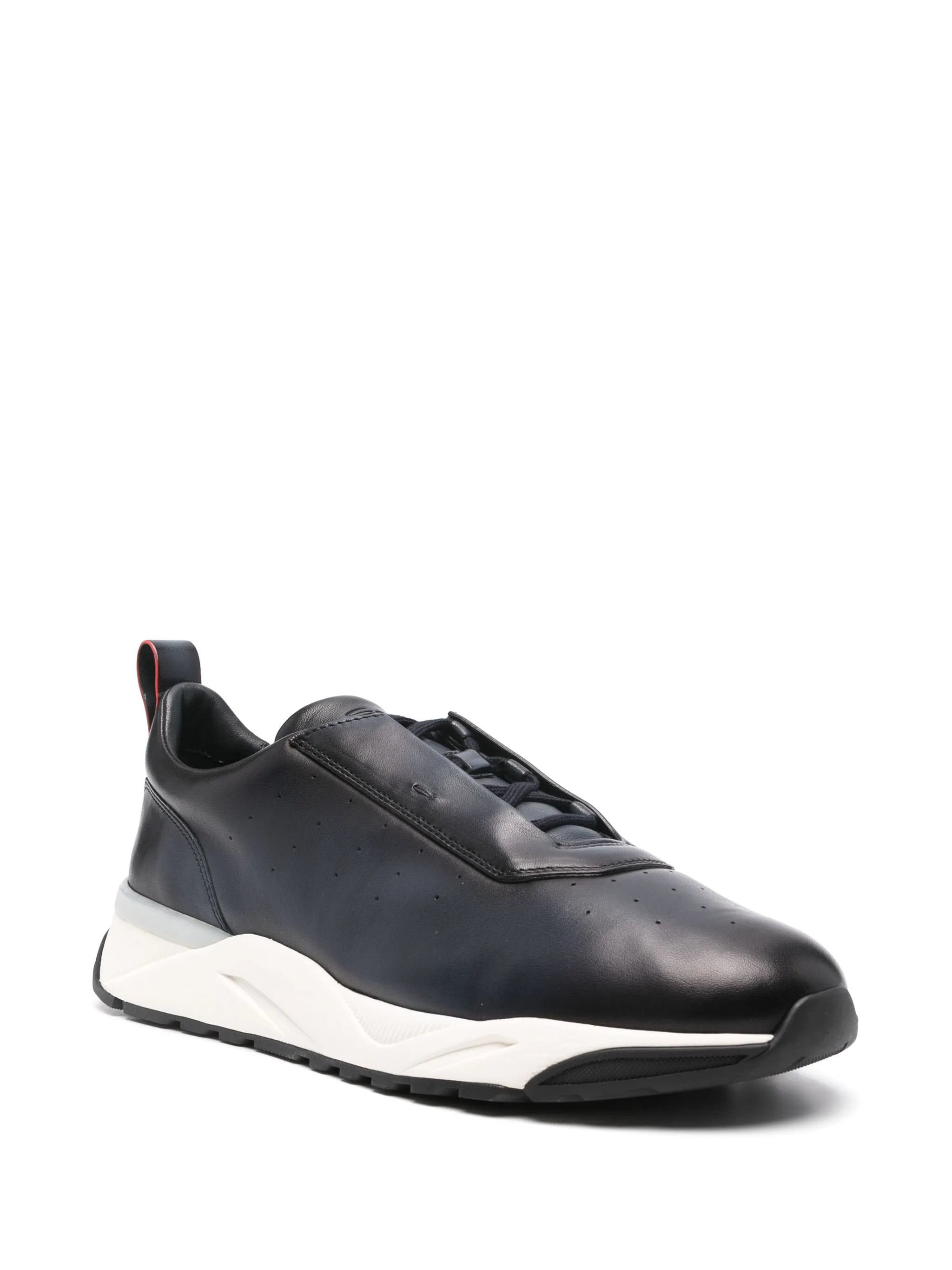 Santoni Leather Sneakers - 2