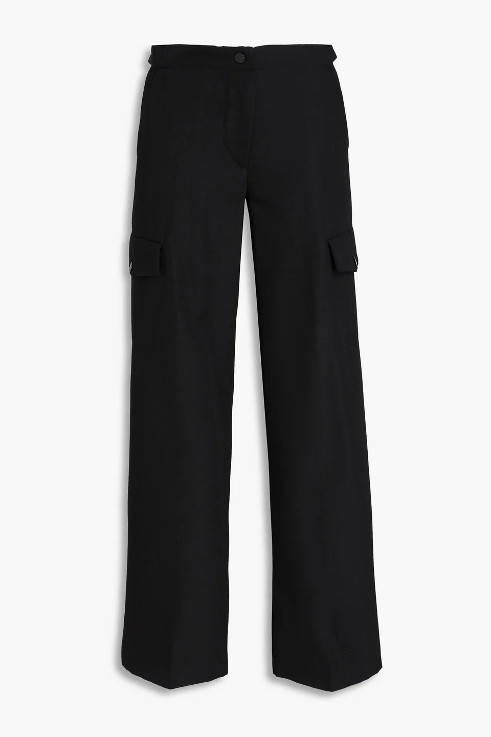 Crepe cargo pants - 1
