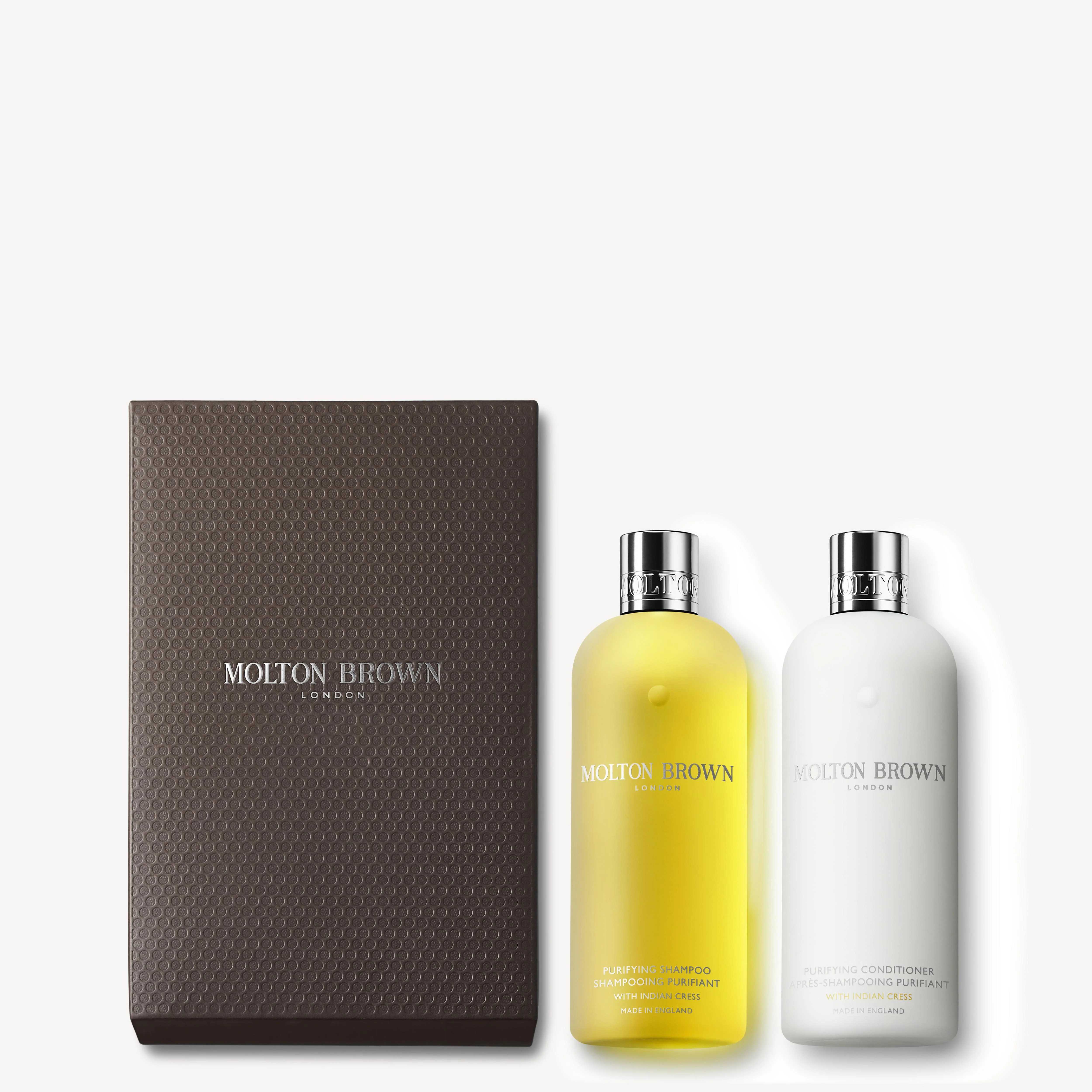 Purifying Hair Care Set With Indian Cress - 1