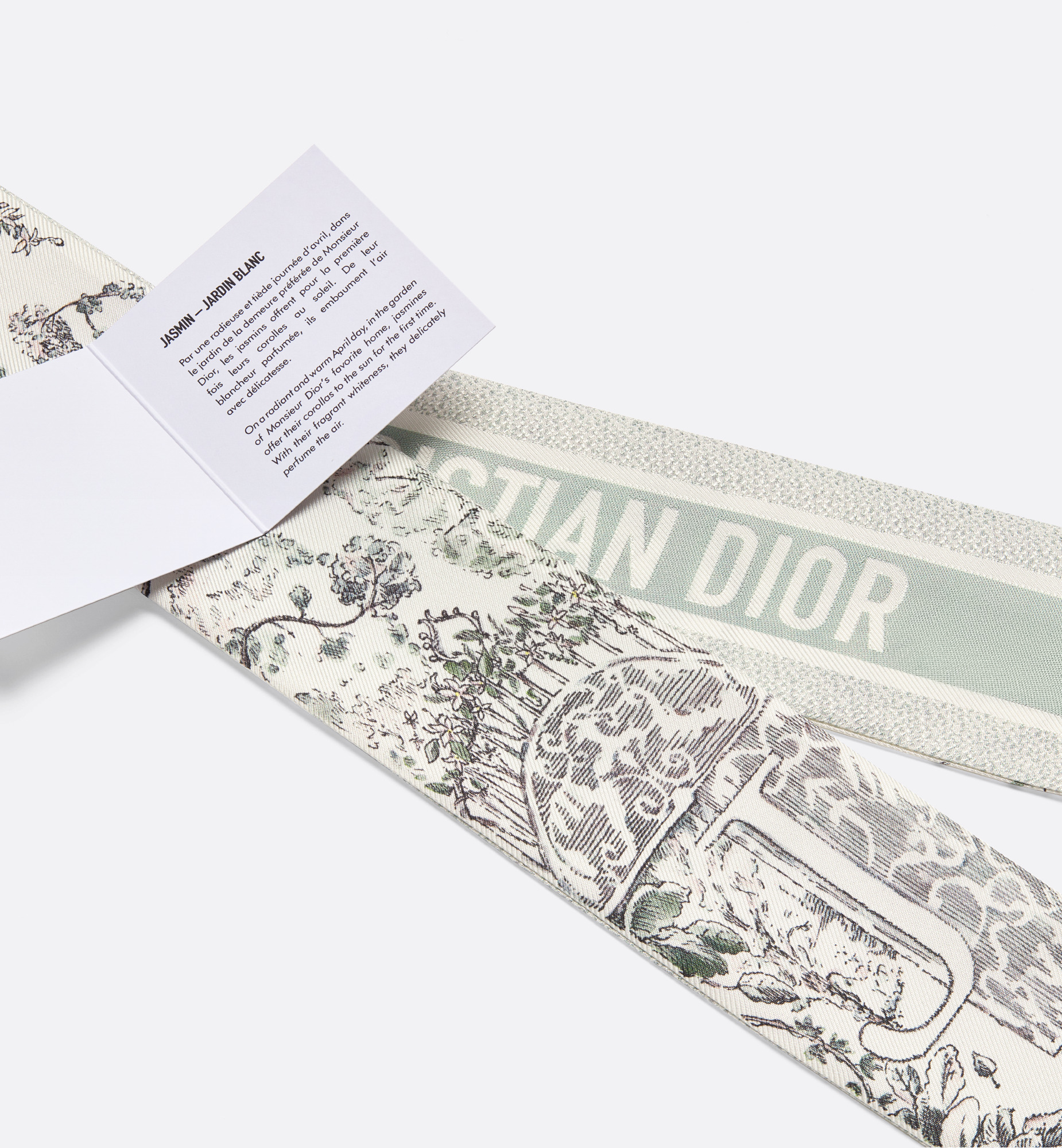 ABCDior J Jasmin - Jardin Blanc Mitzah Scarf - 6