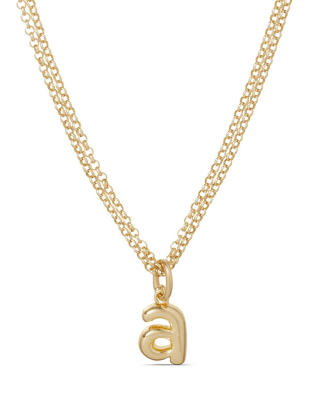 The Puffy Initial necklace - 2