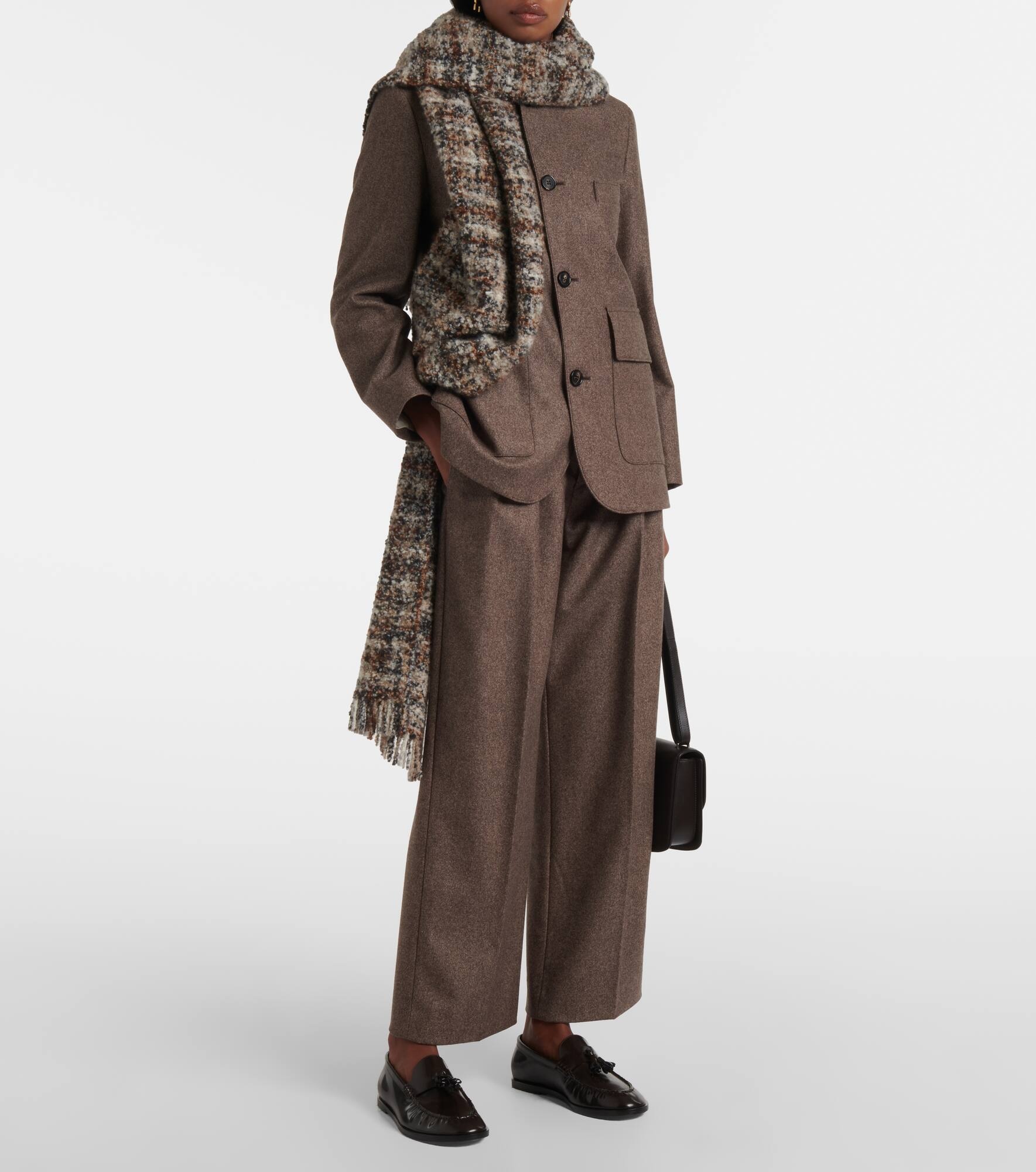 Cashmere and silk scarf - 2