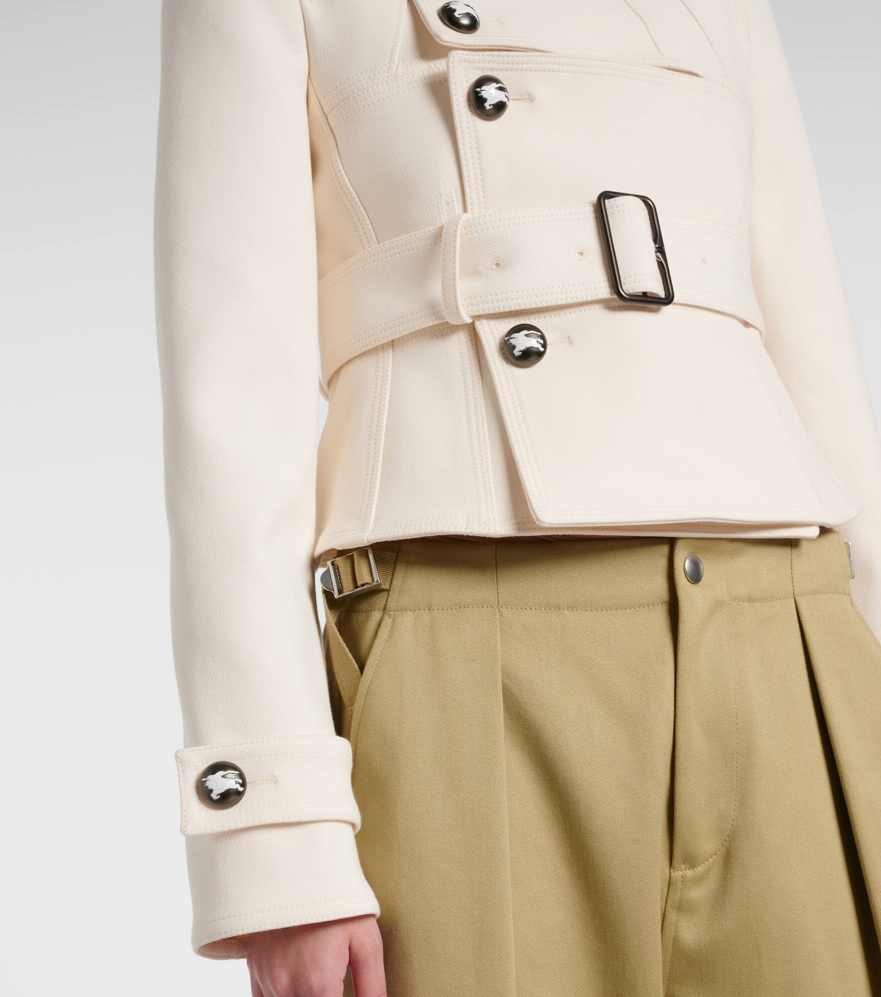 Belted cutout jacket - 5