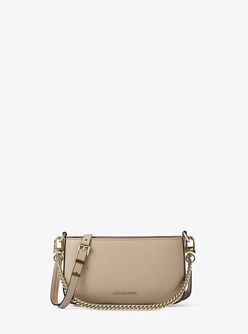 Bryant Small Pebbled Leather Convertible Pochette - 1