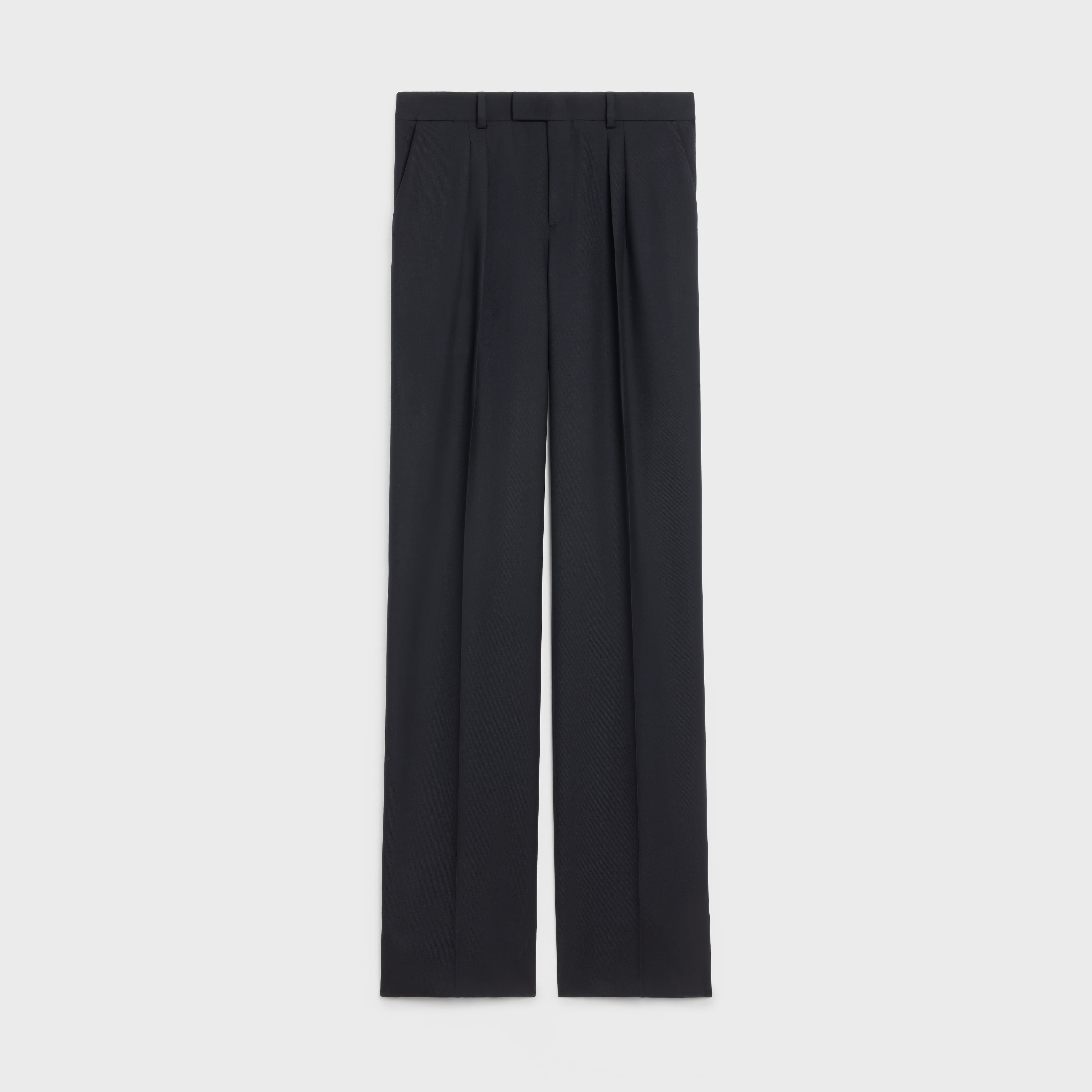 MARGARET PANTS IN WOOL GABARDINE - 1