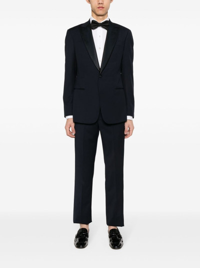 GIORGIO ARMANI single-breasted wool suit outlook