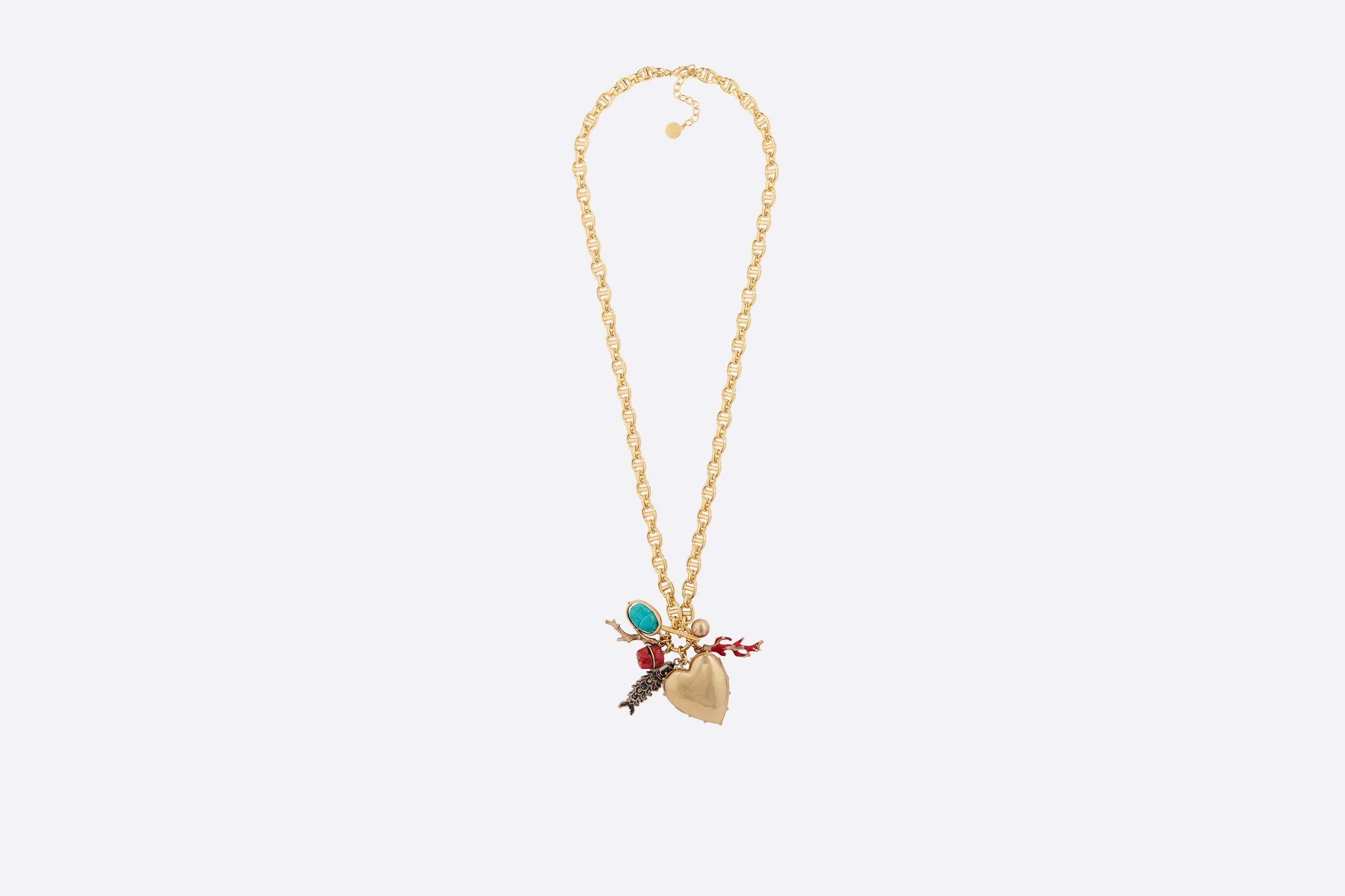 D-Lucky Charms Multicharms Necklace - 1