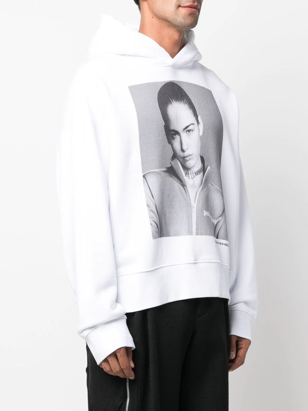 x Sims photograph-print hoodie - 3