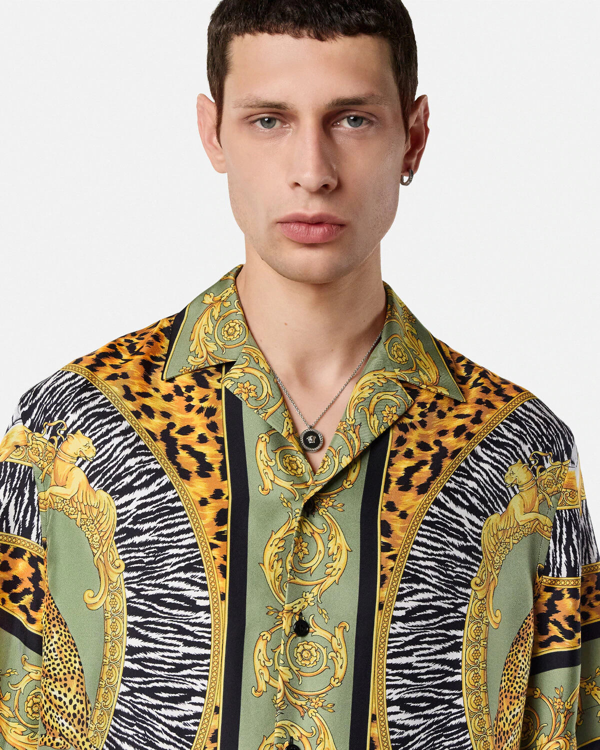 Wild Cats Silk Shirt - 3