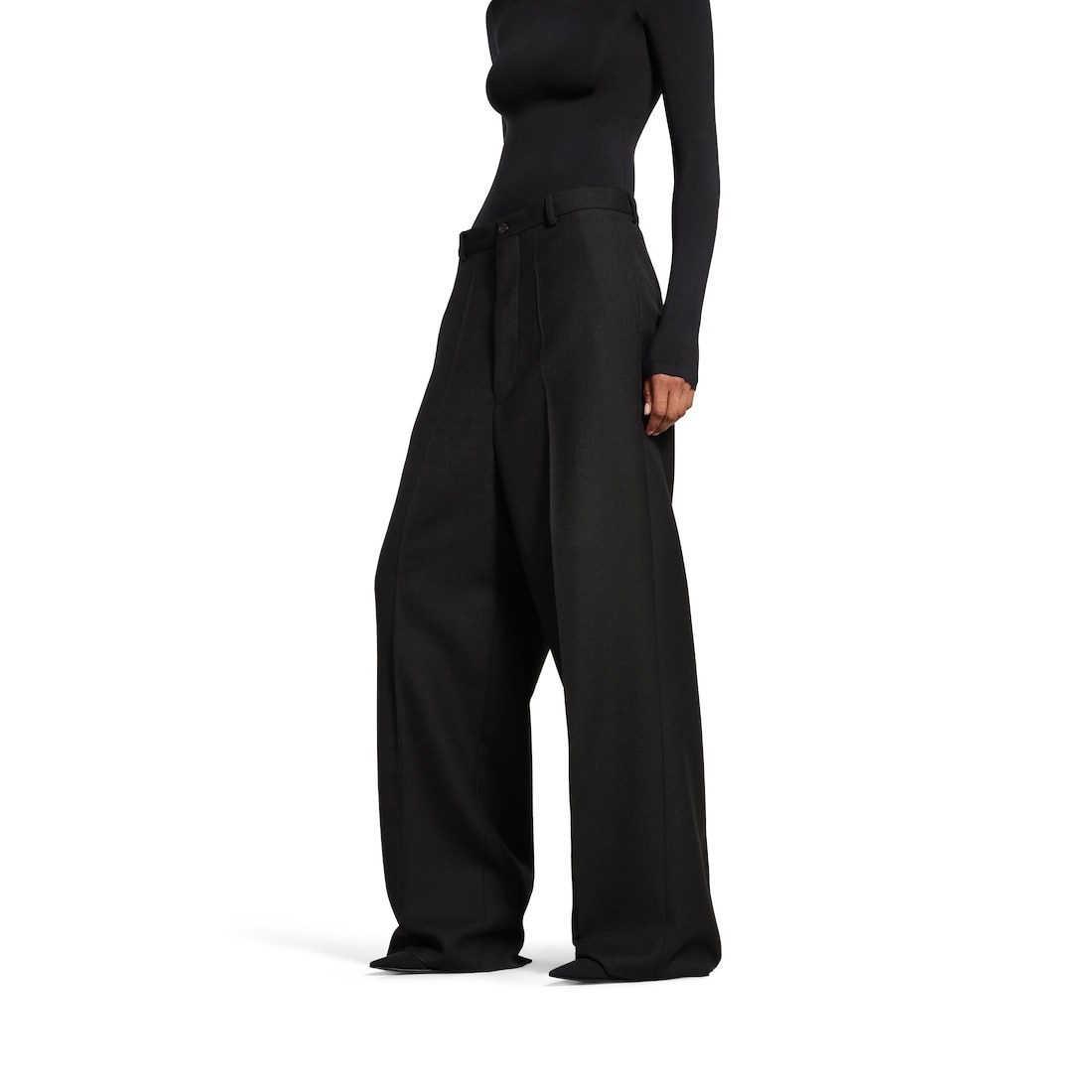 Men's Loose Pants in Black - 5