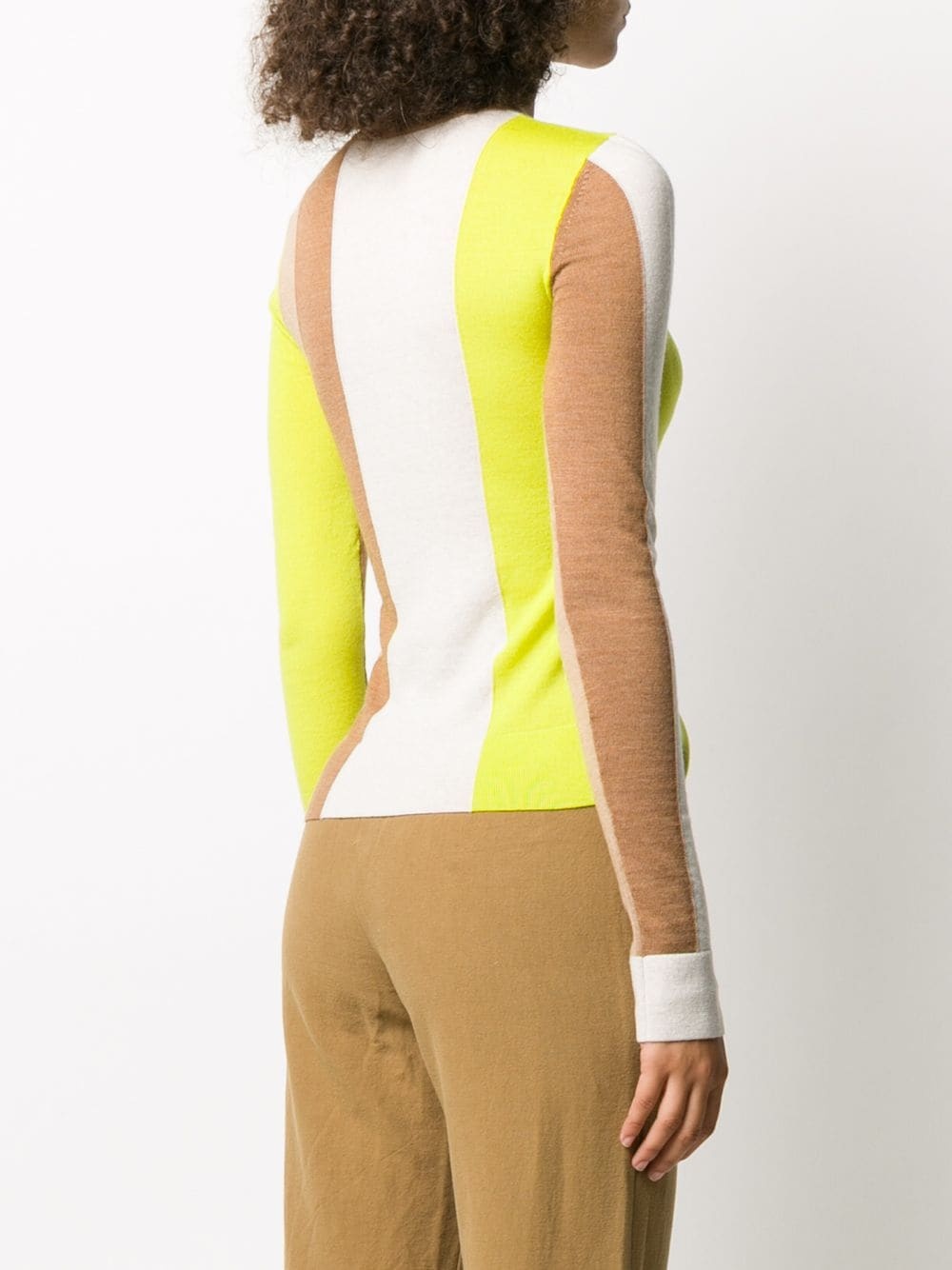 colour-block jumper - 4