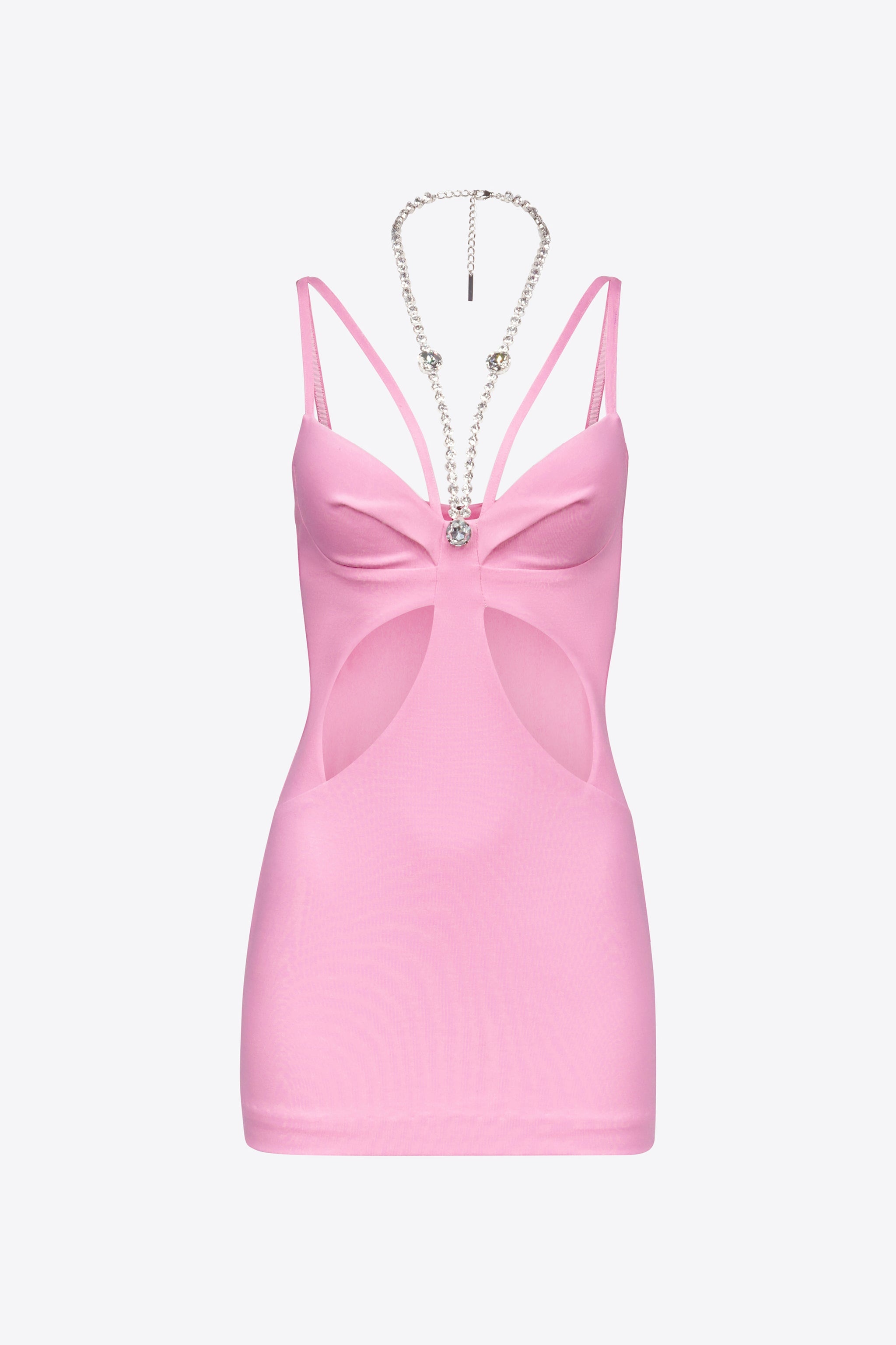 BUTTERFLY CUTOUT MINI DRESS - 1