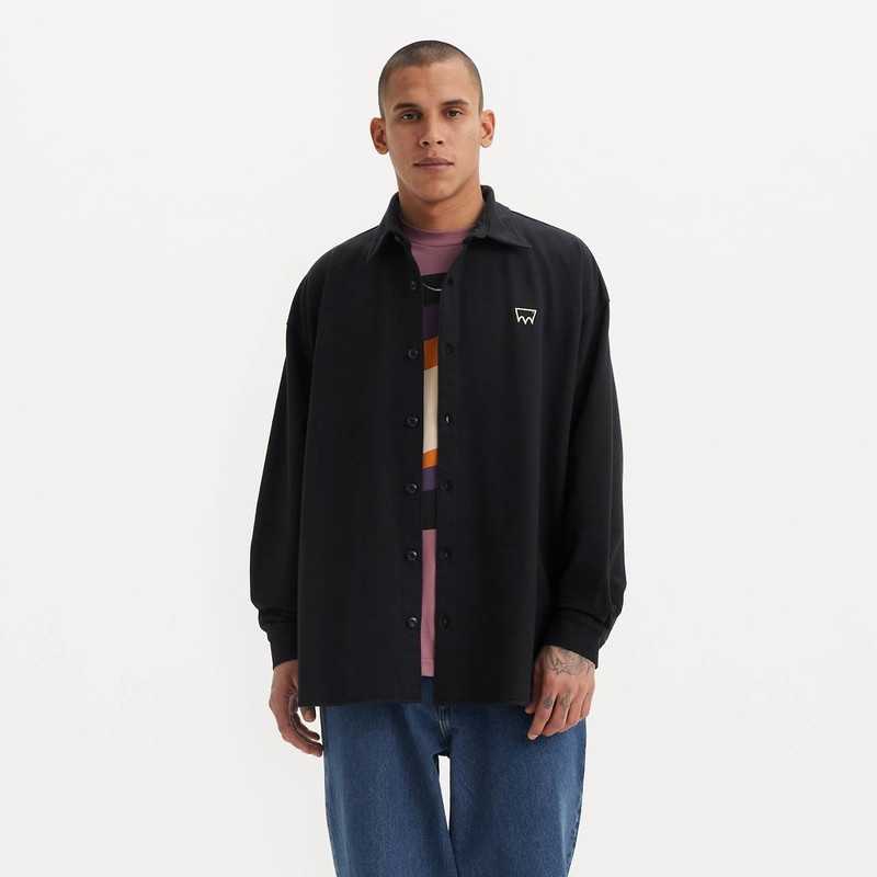 LEVI'S® SKATEBOARDING™ BUTTON-UP FLEECE 1