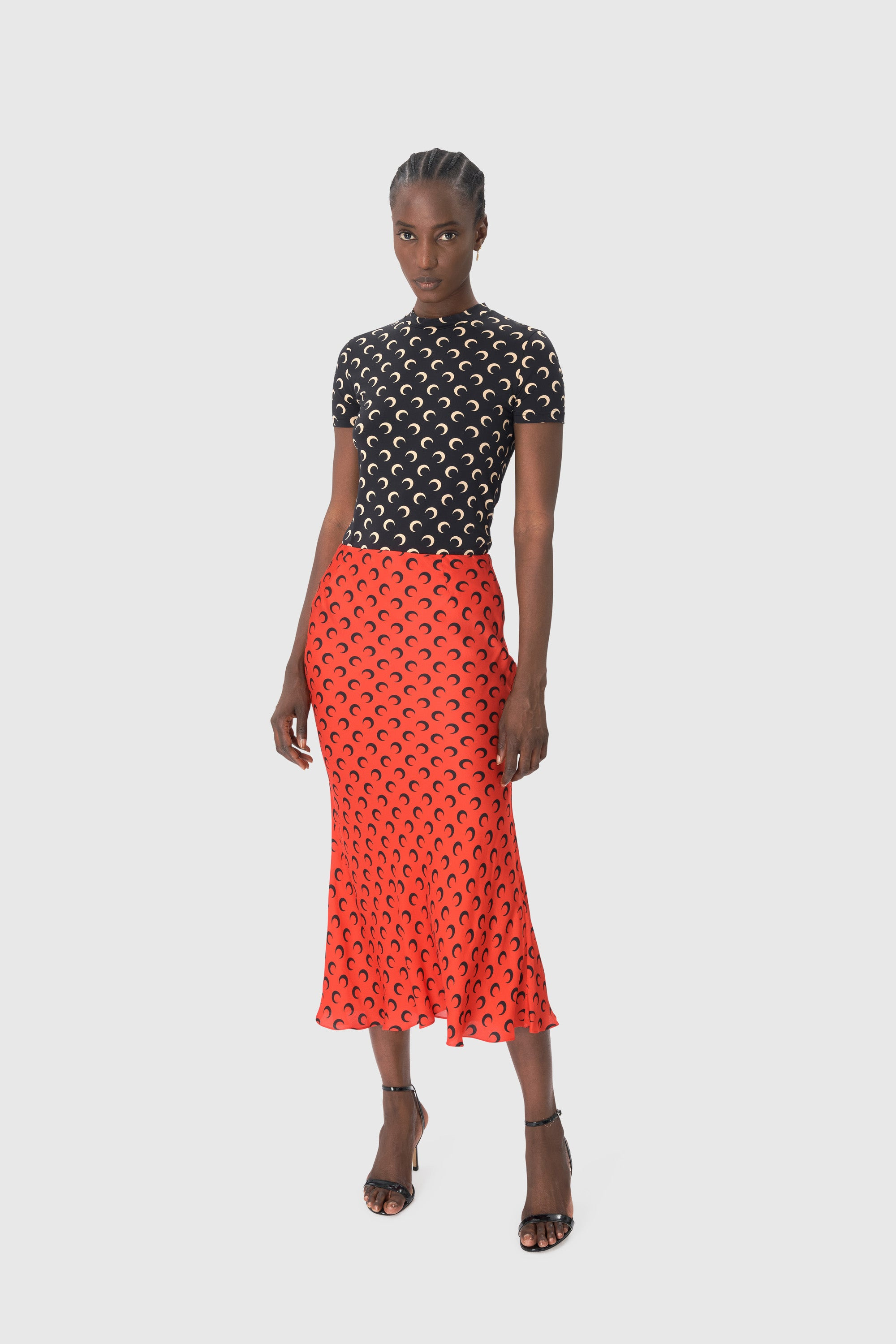 Recycled Moon Jersey Second Skin Short Sleeves Top - 2