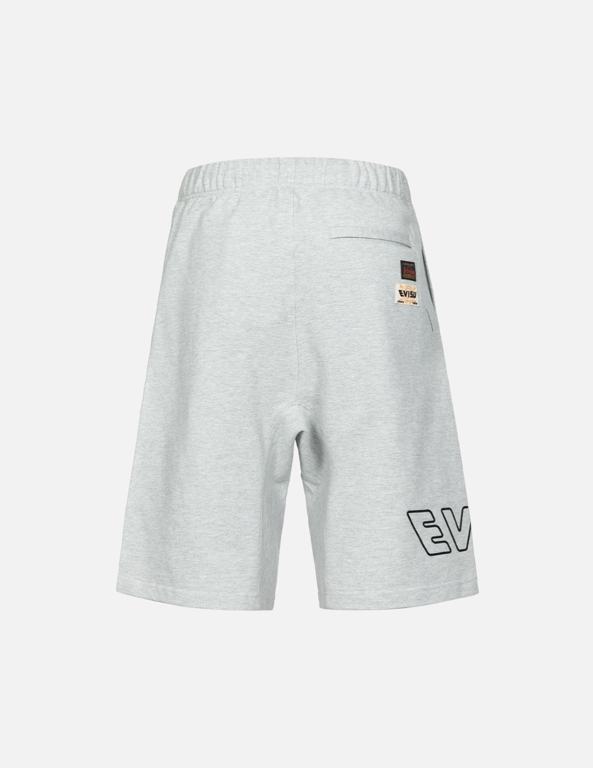 LOGO PRINT AND KAMON EMBROIDERY SWEAT SHORTS - 2