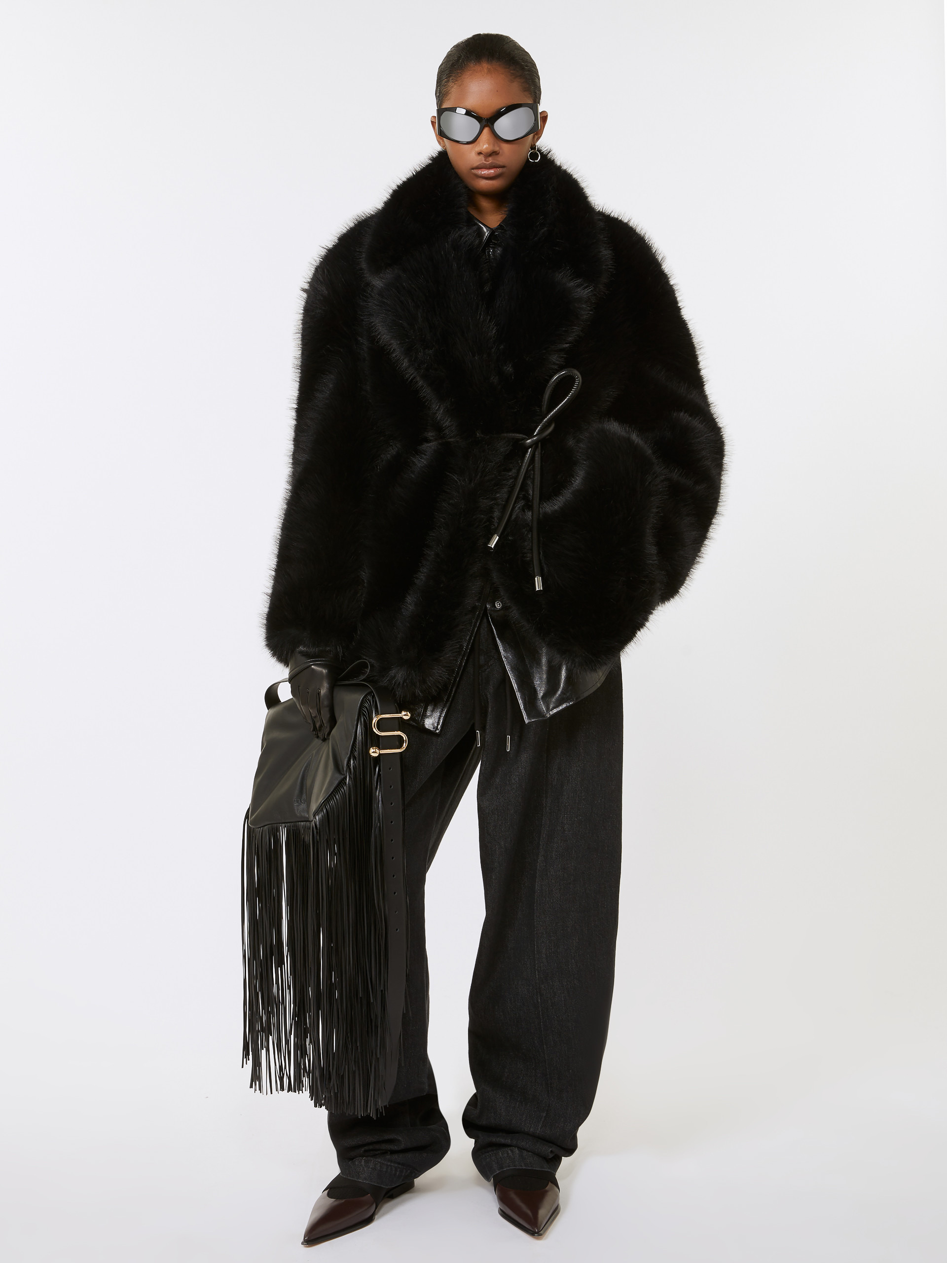 ROSARIA Belted heavy jacket - 2