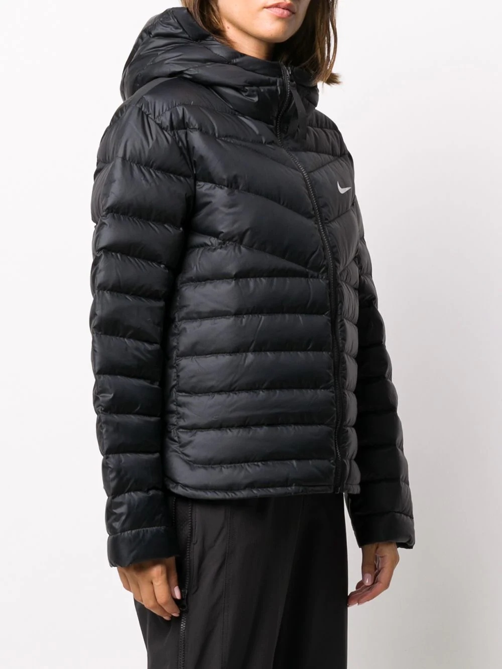 hooded padded jacket - 3